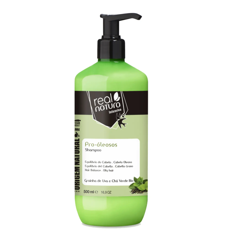 Шампунь для жирного волосся Pro-Oleosos від Real Natura