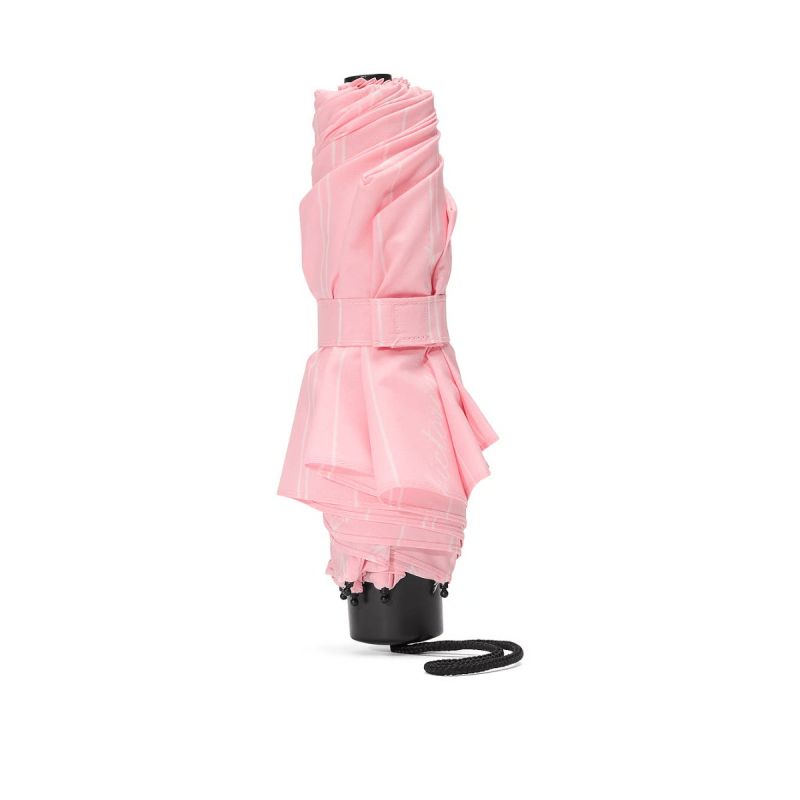 Парасоля Compact Travel Umbrella Pink Stripe