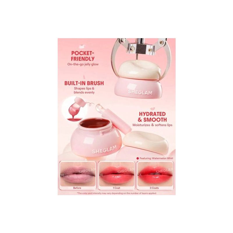 Блиск для губ Hydra Jelly Pocket Lip Jam-Apricot Pop в асортименті