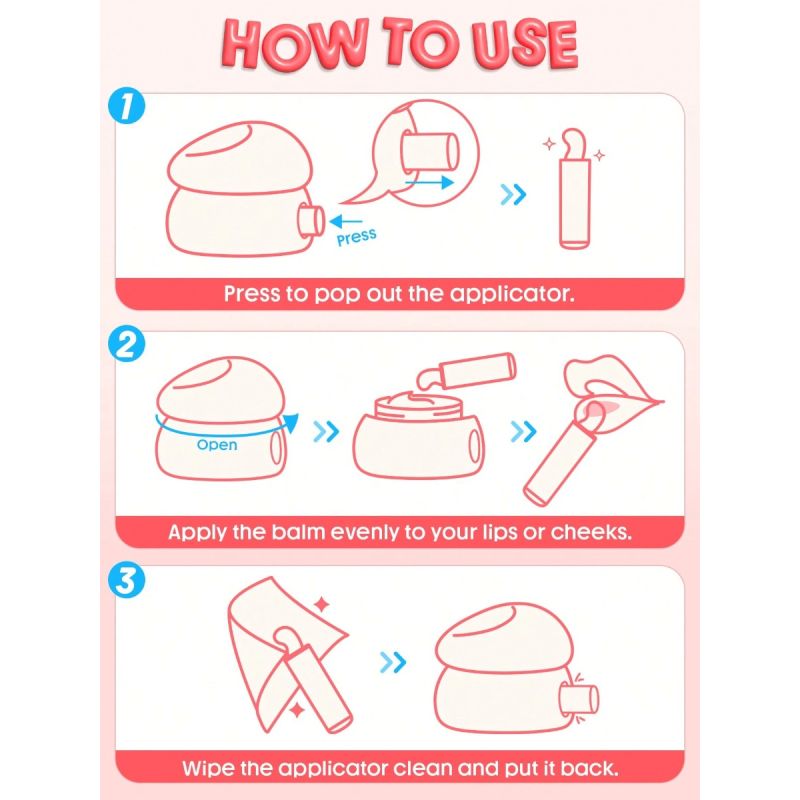 Блиск для губ Hydra Jelly Pocket Lip Jam-Apricot Pop в асортименті