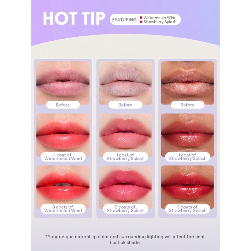 Блиск для губ Hydra Jelly Pocket Lip Jam-Apricot Pop в асортименті