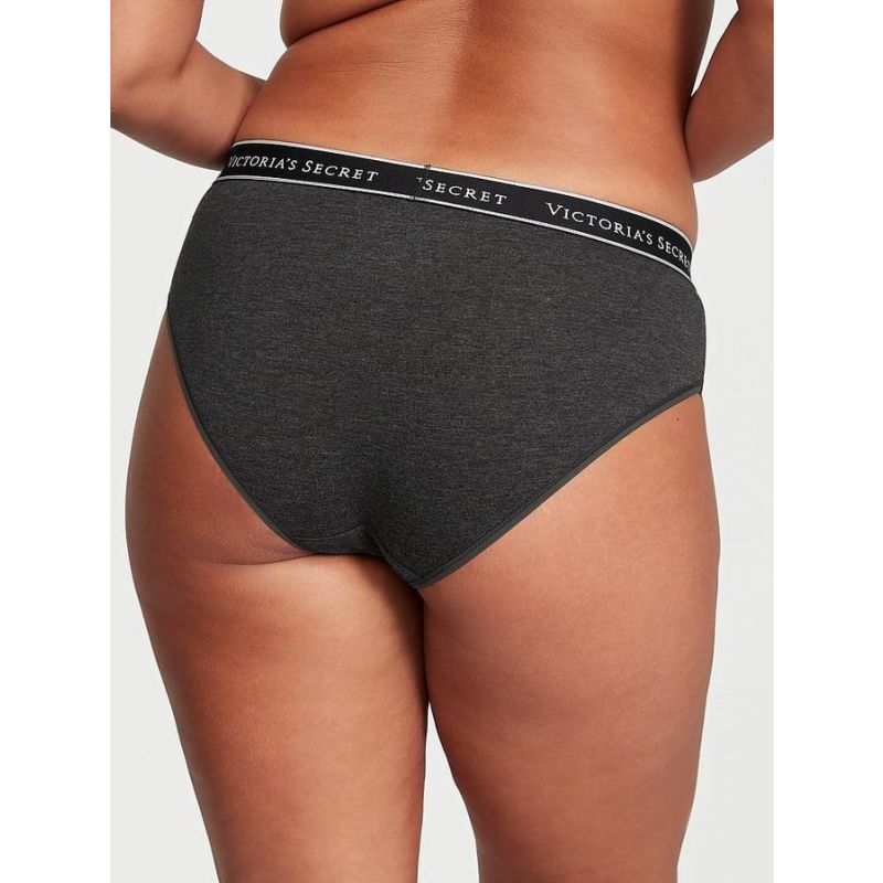 Трусики Cotton Hiphugger Panty Charcoal Heather Grey