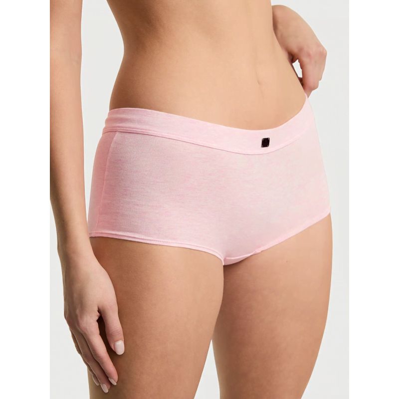 Трусики Logo Cotton Boyshort Panty Heather Pink Petal