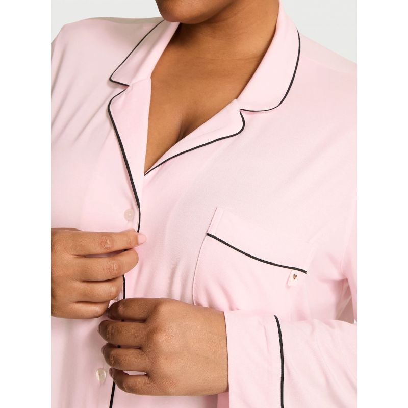 Піжама Modal Long Pajama Set Pink