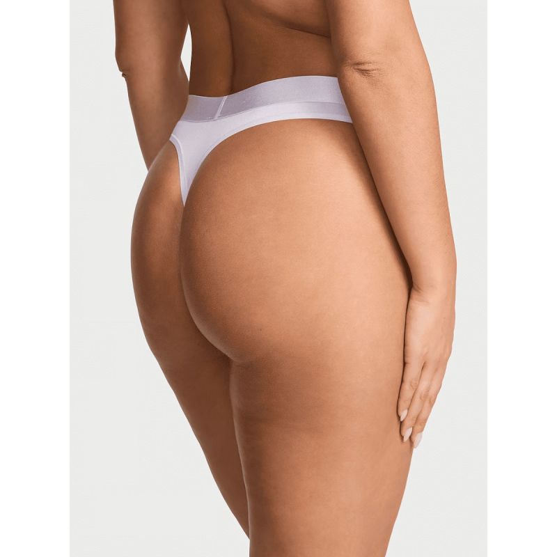 Трусики Logo Cotton Heart Shine Patch Thong Panty Lilac