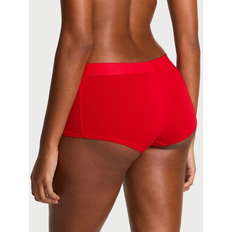 Трусики Logo Cotton Shine Patch Boyshorts Panty Lipstick