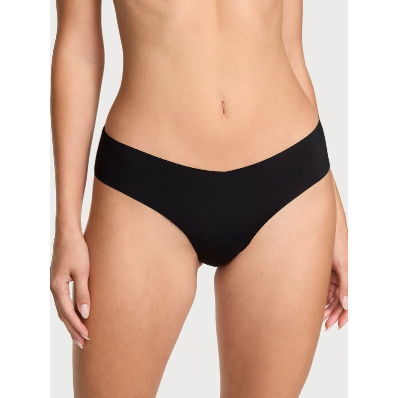 Трусики No-show Strappy Thong Panty Black